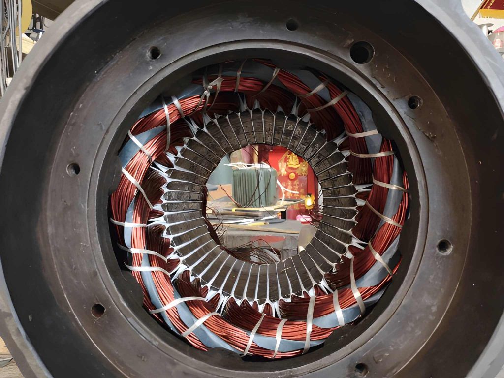 Özak Elektrik Makine test cihazı ile motor ölçüm